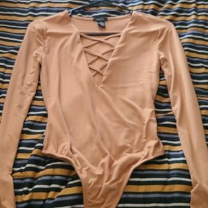 Body Suit, Rue 21, XS, and light brownish/tan